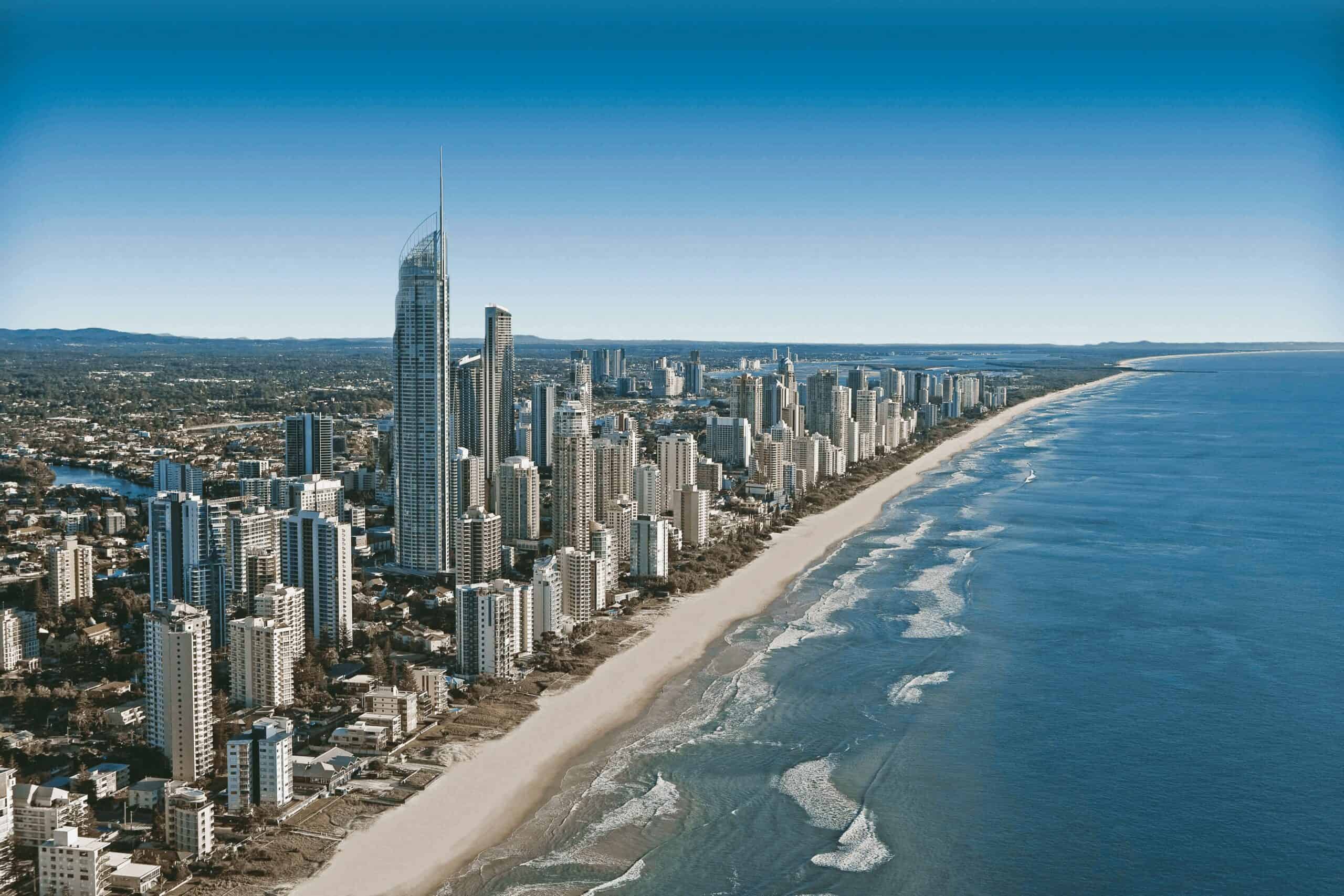 Immigration Landscape image of Australian shoreline